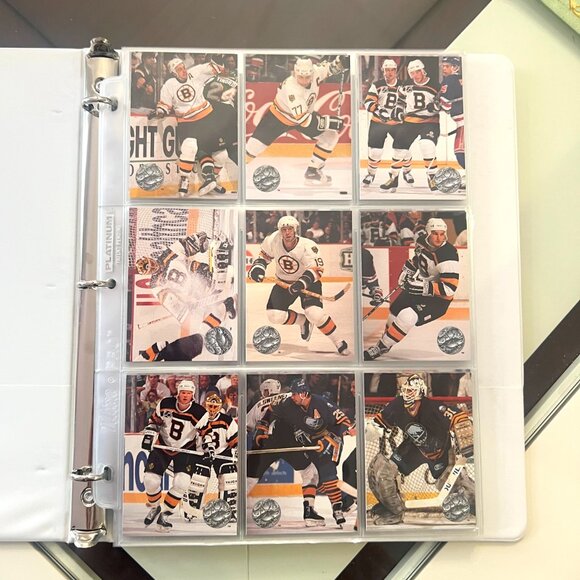 1991-1992 Pro-Set NHL Platinum Series I Hockey Card Set 1 to 148 - Picture 2 of 16